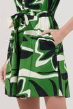 Samrie Shift Mini Dress Rainforest: KELLY-CREAM