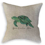 Blue Sea Turtle with Location: Dishtowel - Pensacola Beach