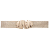 Metal Design Woven Belt