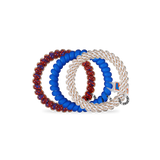 Spiral Hair Coils | Small | Go Gators! Hair Ties