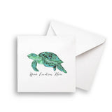 Blue Sea Turtle with Location: Dishtowel - Pensacola Beach