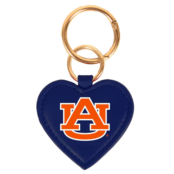 Auburn Tigers Heart Purse Charm/ Key Ring by Desden