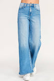 Petra Super Soft Touch High Rise Wide Leg Jean - Medium Light