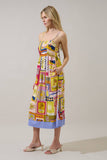 Senia Midi Dress Talmar Postcard- Multi