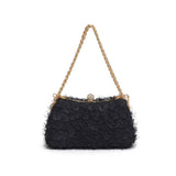 Maxi Evening Bag: Black