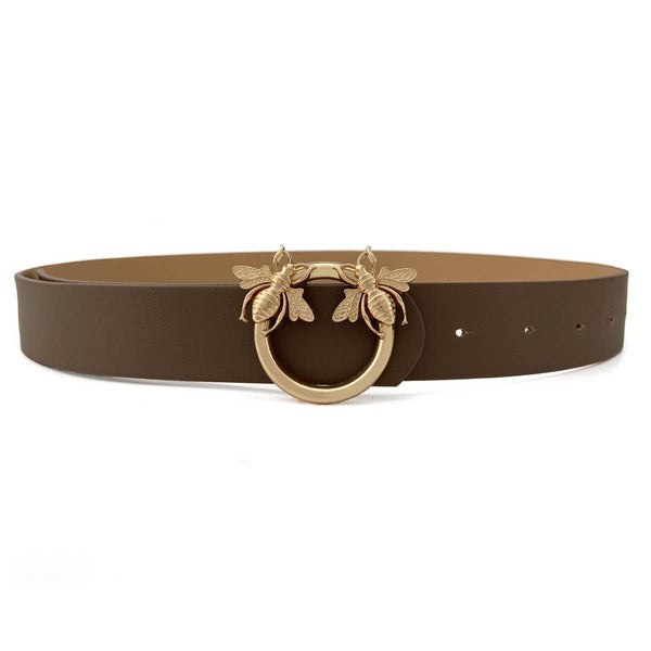 Retro Bees Buckle Belt