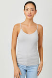 Mystree Ribbed Tank Top