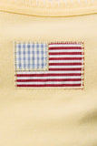 Tank Top with American Flag On Front-Navy
