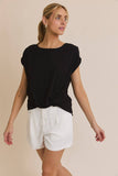 Twist Short Sleeve Top
