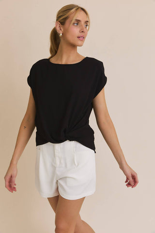 Twist Short Sleeve Top