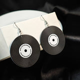 Vinyl Record Earrings