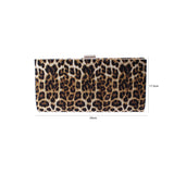 Sally Leopard Clutch