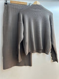 Sophisticated Sweater and Skirt Set