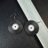 Vinyl Record Earrings