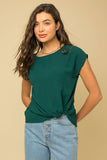 Twist Short Sleeve Top