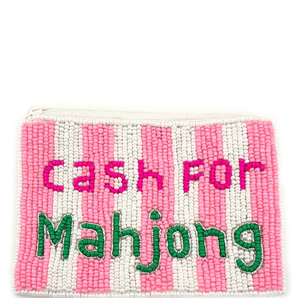 Cash For Mahjong Coin Bag