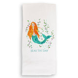 Seas the Day Mermaid: Dishtowel