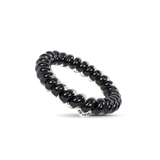 Spiral Hair Coils | Large | Jet Blac Hair Ties