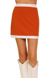 Gabby Game Day Contrast Skirt