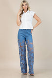 Thalia Lace Mix Sold Party Pants