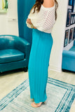 Italian Pleated Wide Legs Pants -One Size