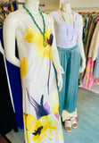 Italian Wide Leg Satin Feel Pants