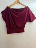 Made in Italy Solid Asymmetric Top