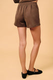 High Waist Front Slit Skort