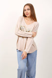 Faith Metallic Italian Sweater