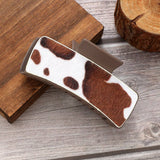 Western Leather Hair Clip - Cowgrain