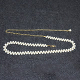 Pearl String Chain Belt