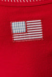 Tank Top with American Flag On Front-Navy