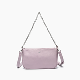 Jolie Pebble Convertible Crossbody Bag - Purple
