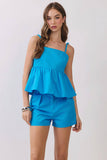 Caitlyn Gameday Peplum Top
