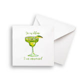 Margarita with In My Defense Dishtowel