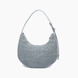 Luna Coastal Straw Shoulder Purse