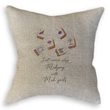 Mahjong with Mah Girls: Dishtowel