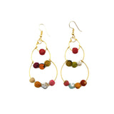 Aasha Rows of Beads Earrings