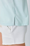 Mystree Cupro Modal V-Neck Top