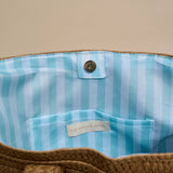 Straw & Sun Tote–Beach