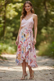 Amara Starfish Mar Print Wrap Skirt