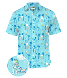 Full Moon Hawaiian Shirt - Men's Button Down