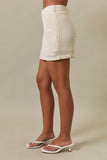 Sail Away Crochet Mini Skirt