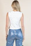 Killa Knit Metal Detail Tank Top