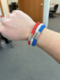 4th Of July Bracelet Stack