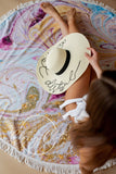 Beach Towel - Pink Gold Dust Galaxy RTS