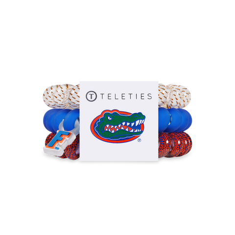 Spiral Hair Coils | Large | Go Gators! Hair Ties