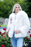 Mona Faux Lamb Fur Jacket
