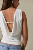 Cowl Back Detail Knit Top