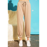 Cropped French Terry Jogger Sweatpants